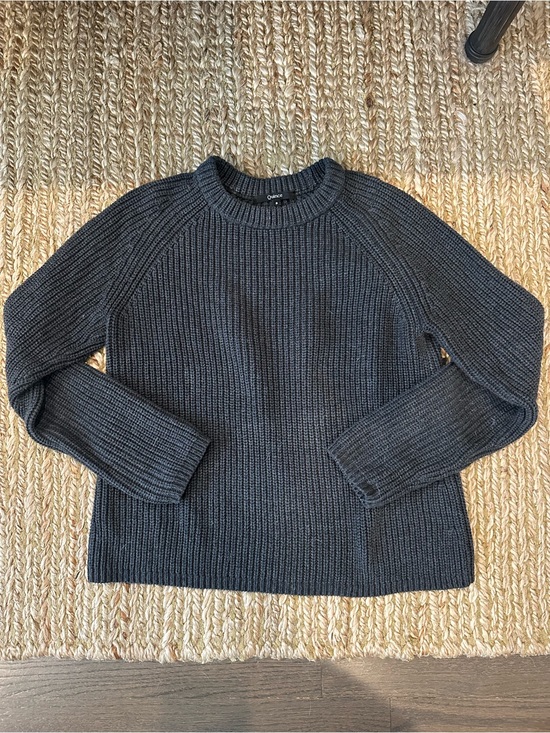 Quince Sweaters - Quince 100% cotton Fisherman sweater *small